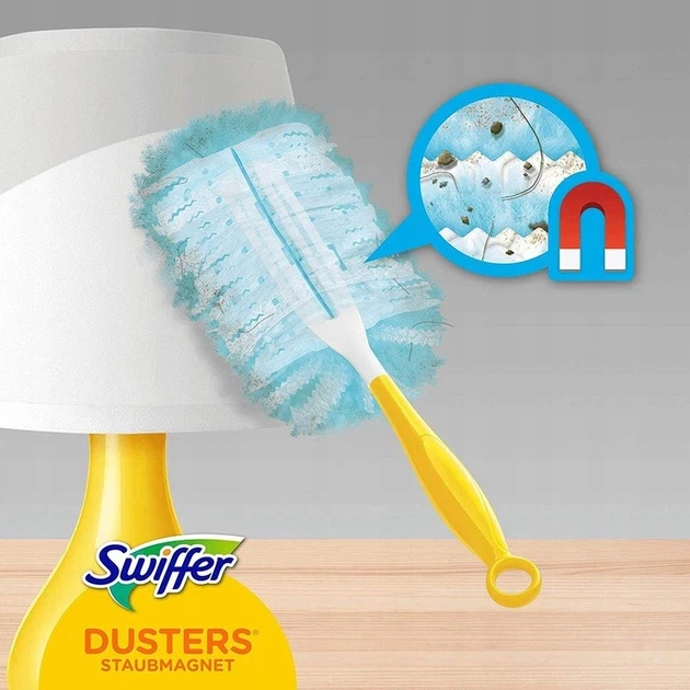 Набір SWIFFER швабра Traps & Locks та щітка - віник для сухого прибирання Swiffer Duster - Фото 5 Набір SWIFFER швабра Traps & Locks та щітка - віник для сухого прибирання Swiffer Duster - изображение 5