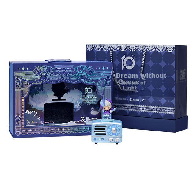 Maowangshouyinji Cat King Audio Little Prince OTR [King of Glory Co-Branded Edition], Bluetooth-колонка, беспроводная портативная ретро-колонка для рабочего стола, подарок на день рождения для меня. - изображение 6