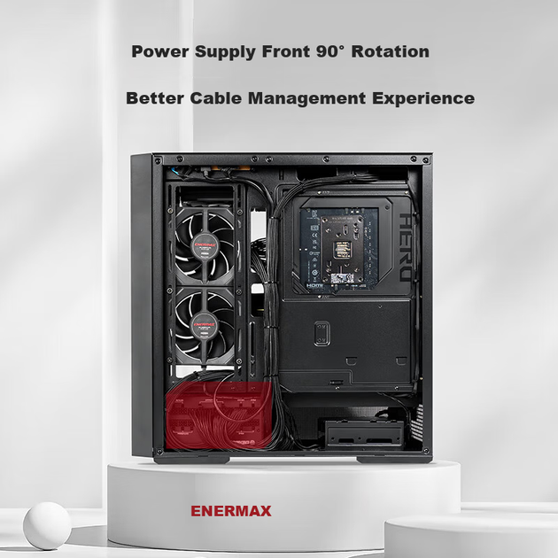Корпус Enermax Fengyu K1 Black - изображение 5