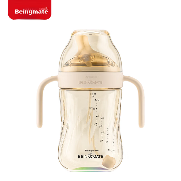 Бутылочка Beingmate Baby Diamond Light Anti-Colic Bottle 0-3-6 Months Gravity Ball PPSU Baby Simulated Breast Eccentric Nipple BBS - изображение 10