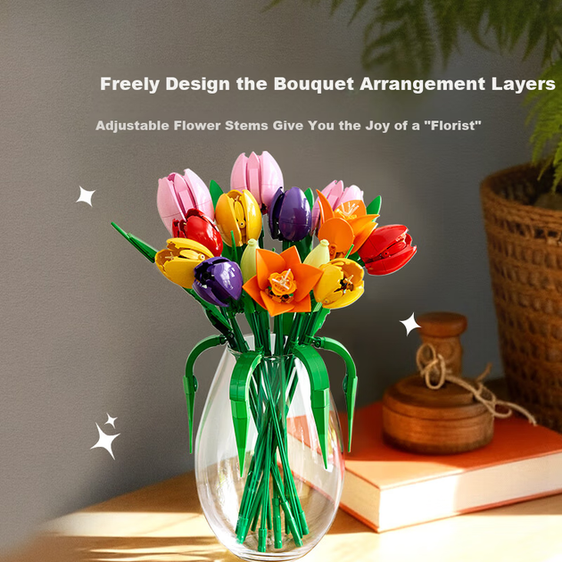 Конструктор LEGO Botanical Collection Букет тюльпанов 576 деталей (11501) - изображение 2