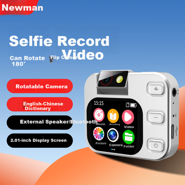 MP3/MP4-плеер Newsmy B13, звук без потерь, Bluetooth, диктофон, радио, 32 ГБ - Фото 4 MP3/MP4-плеер Newsmy B13, звук без потерь, Bluetooth, диктофон, радио, 32 ГБ - изображение 4