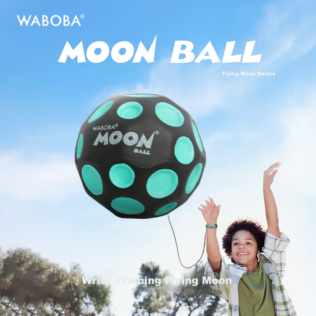 Мяч WABOBA Moonball на запястье эластичный, для детей/взрослых - изображение 4