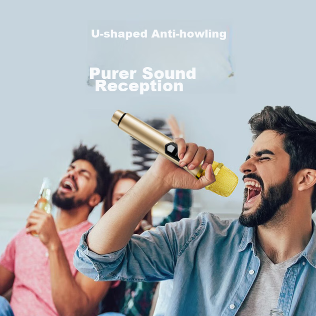 Бездротовий мікрофон SANSUI U7 з літієвим акумулятором, один до U-діапазону, підсилювач для KTV, співу, мовлення, сценічного оратора, металевий - изображение 10
