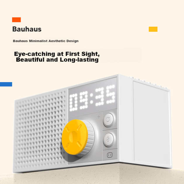Xiaodu Smart Speaker Set Fun Set Edition [Super Xiaodu] Мінімалістичний модний дизайн ШІ велика модель Bluetooth-колонка Голосова настільна колонка Музика Радіо DJ Подарунок - зображення 5