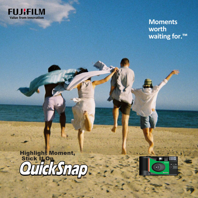 Фотоаппарат FUJIFILM QuickSnap одноразовый пленочный, 27 кадров - изображение 3
