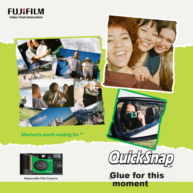 Фотоаппарат FUJIFILM QuickSnap одноразовый пленочный, 27 кадров - изображение 6
