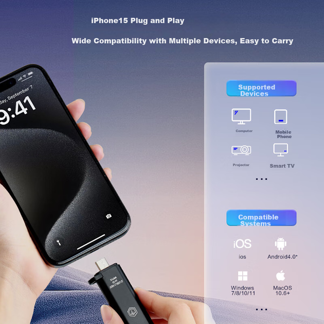 Оригинальный высокоскоростной USB-накопитель JD USB 3.2 с двумя головками, 128 ГБ, скорость чтения до 150 МБ/с, компактный портативный USB-накопитель в металлическом корпусе. - изображение 5