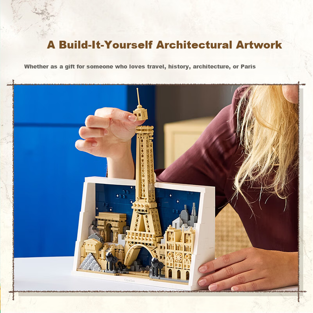 Конструктор LEGO Architecture Париж город любви 958 деталей (21064) - изображение 3