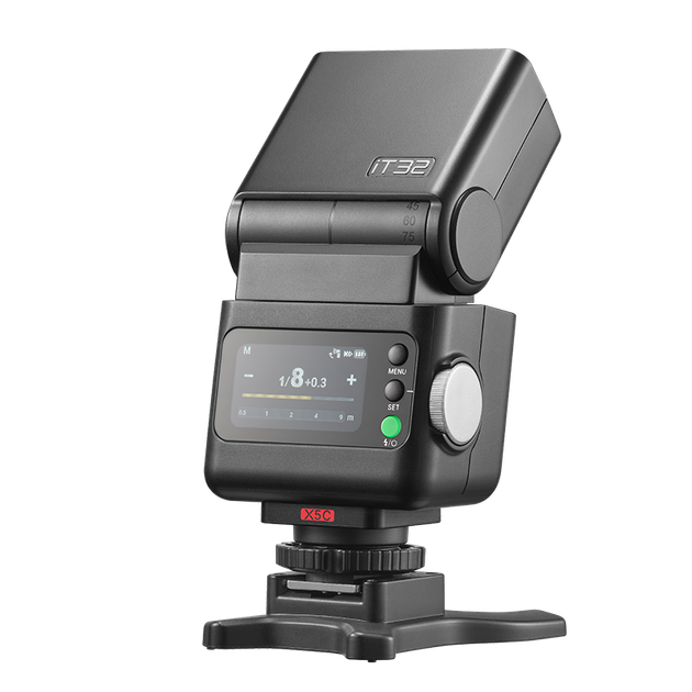 Сенсорний спалах Godox IT32, високошвидкісна синхронізація TTL, компактний накамерний спалах із гарячим башмаком, портативний світильник для портретної фотографії на вулиці [офіційний стандарт] - зображення 6