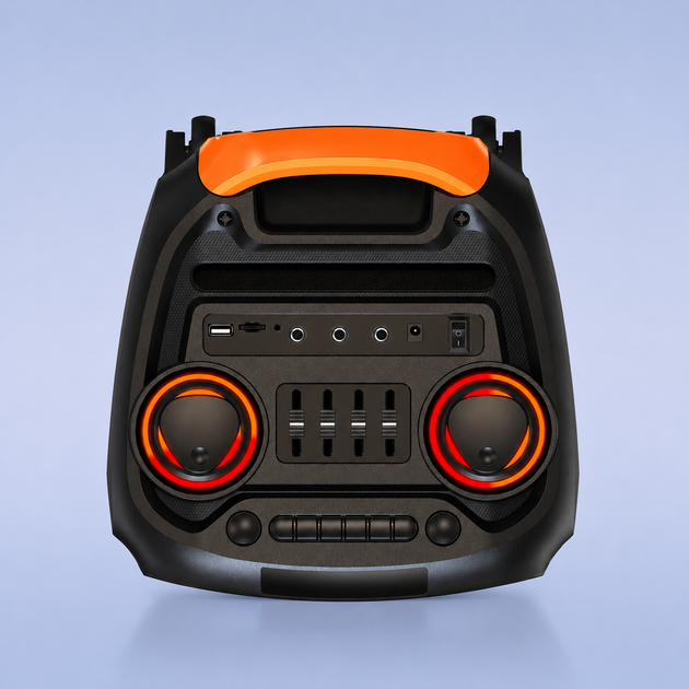 Колонка с микрофоном Sing-e ZQS8263 караоке колонка портативная Bluetooth колонка 50W беспроводная колонка с микрофоном - Фото 5 Колонка с микрофоном Sing-e ZQS8263 караоке колонка портативная Bluetooth колонка 50W беспроводная колонка с микрофоном - изображение 5