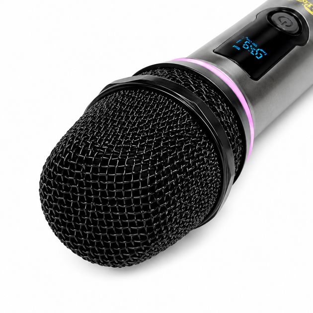 Беспроводные микрофоны для караоке 2шт Sing-e ZQS-2M506 комплект из двух беспроводных микрофонов беспроводной караоке микрофон - изображение 6