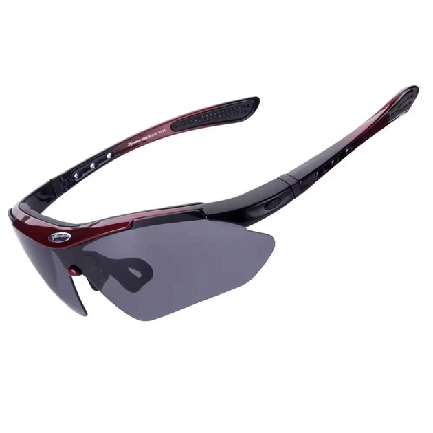 Окуляри велосипедні Rockbros 10001 Black-Red (Rockbros-10001) - зображення 2