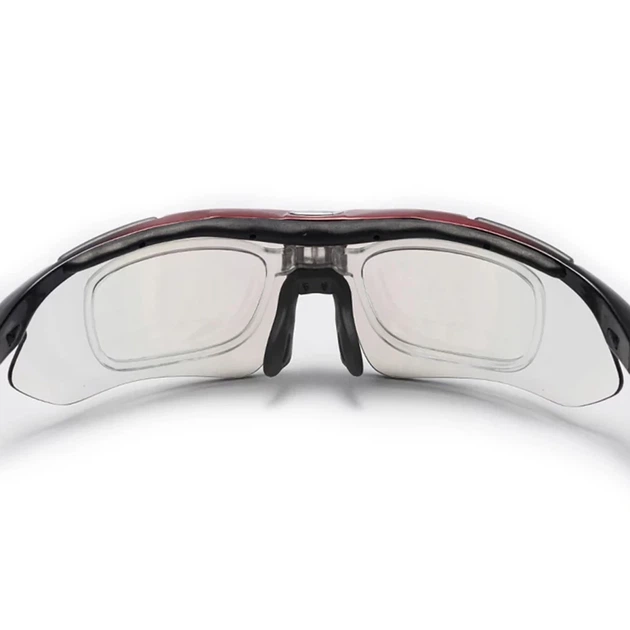 Окуляри велосипедні Rockbros 10001 Black-Red (Rockbros-10001) - зображення 4