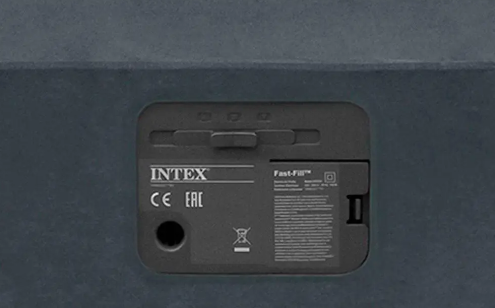 Двуспальный надувной матрас Intex со встроенным электронасосом 203х152х56 см Надувной матрас двухместный - Фото 7 Двуспальный надувной матрас Intex со встроенным электронасосом 203х152х56 см Надувной матрас двухместный - изображение 7
