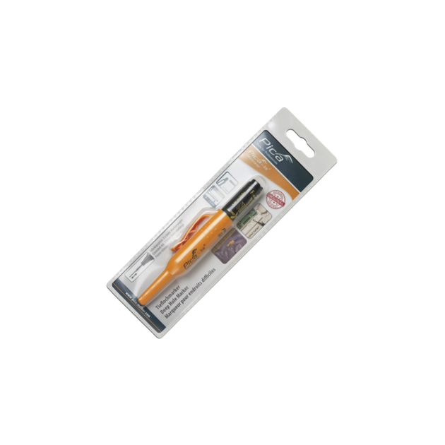Маркер фирменный Pica 150/46 Ink Deep Hole Marker, с длинным носиком, черный - Фото 1 Маркер фирменный Pica 150/46 Ink Deep Hole Marker, с длинным носиком, черный - изображение 1
