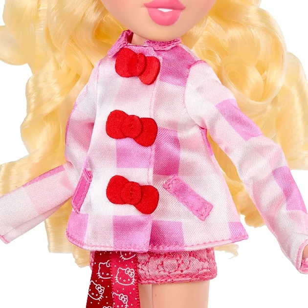 Лялька Bratz x Hello Kitty Cloe Sanrio Fashion с аксесуарами Хлоя Братц Хелло Кітті Sanrio 2025 595694 - Фото 2 Лялька Bratz x Hello Kitty Cloe Sanrio Fashion с аксесуарами Хлоя Братц Хелло Кітті Sanrio 2025 595694 - зображення 2