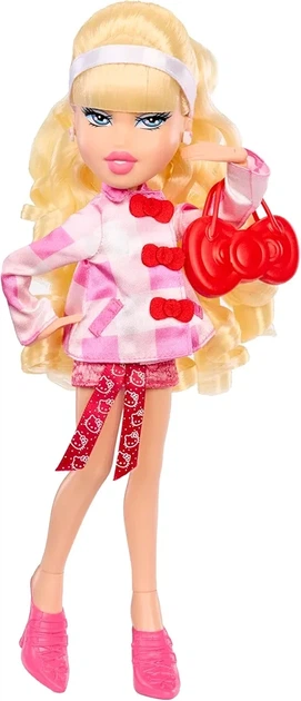 Лялька Bratz x Hello Kitty Cloe Sanrio Fashion с аксесуарами Хлоя Братц Хелло Кітті Sanrio 2025 595694 - Фото 6 Лялька Bratz x Hello Kitty Cloe Sanrio Fashion с аксесуарами Хлоя Братц Хелло Кітті Sanrio 2025 595694 - зображення 6