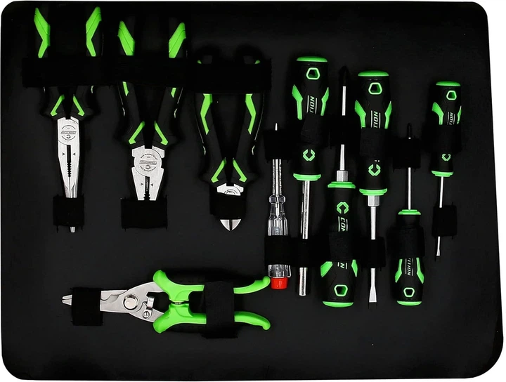 Набір інструментів універсальний KS Tools COMPETITION 1/4" + 1/2" в алюмінієвому кейсі - Фото 4 Набір інструментів універсальний KS Tools COMPETITION 1/4" + 1/2" в алюмінієвому кейсі - зображення 4