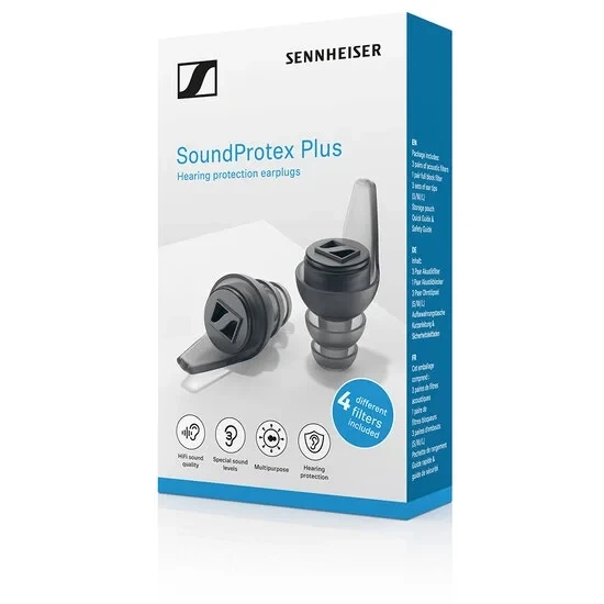Универсальные беруши для музыки и вечеринок Sennheiser SoundProtex Plus - изображение 5
