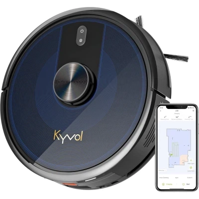 Робот пілосос Kyvol Cybovac L30 Lidar/210ml+210ml/2600 mA/2500 pa/Google Assistant,Amazon Alexa - изображение 5