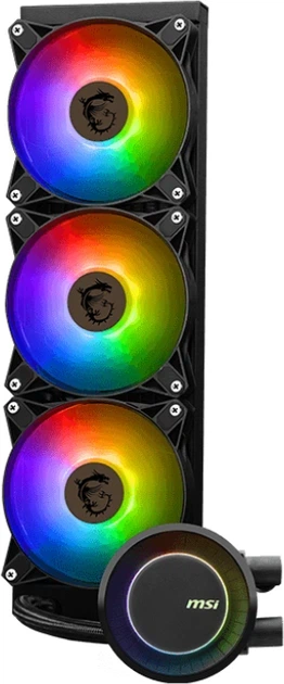 Система рідинного охолодження MSI MAG CoreLiquid E360 ARGB Black - изображение 2
