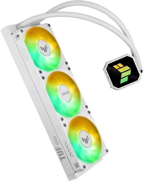 Система водяного охолодження ASUS TUF Gaming LC III 360 ARGB White Edition (90RC0192-B0EAY0) - зображення 6
