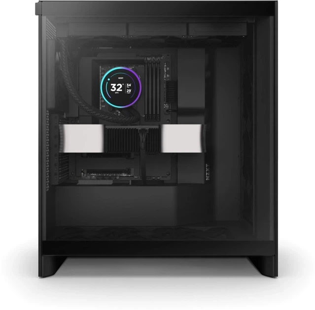 Система рідинного охолодження NZXT Kraken Elite 360 мм AIO liquid cooler w/Display Radiator Fans Black (RL-KN36E-B2) - изображение 2