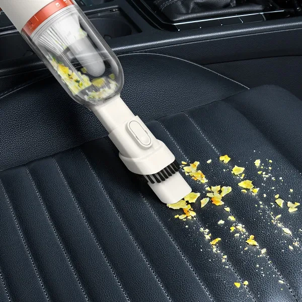 Автомобільний пілосос Baseus A2Pro Car Vacuum Cleaner(6000pa) White (VCAQ040002) - изображение 9