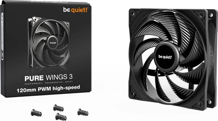 Вентилятор be quiet! Pure Wings 3 high-speed PWM 120 мм (BL106) - изображение 4