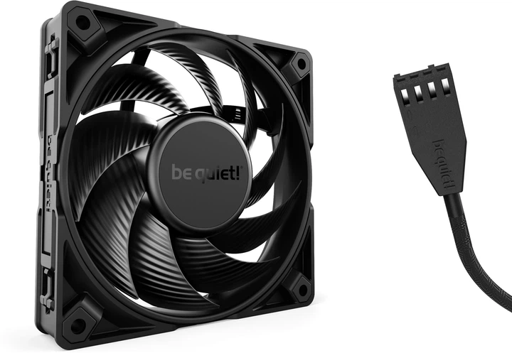 Вентилятор be quiet! Silent Wings Pro 4 120 мм PWM Black (BL098) - изображение 4