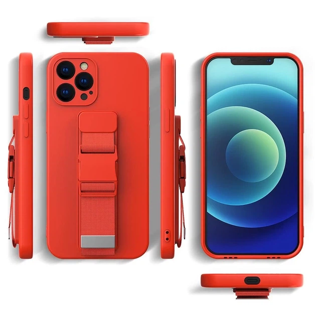 Чехол Hurtel с ланцюжком для iPhone 13 mini Navy (9145576218006) - изображение 2