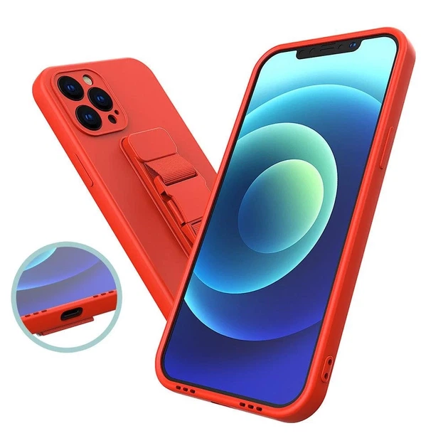 Чехол Hurtel с ланцюжком для iPhone 13 mini Navy (9145576218006) - изображение 3