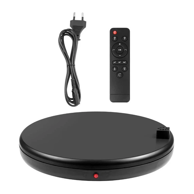 Вращающаяся подставка Puluz 45cm с розеткой Black (PU3147EU) - изображение 3