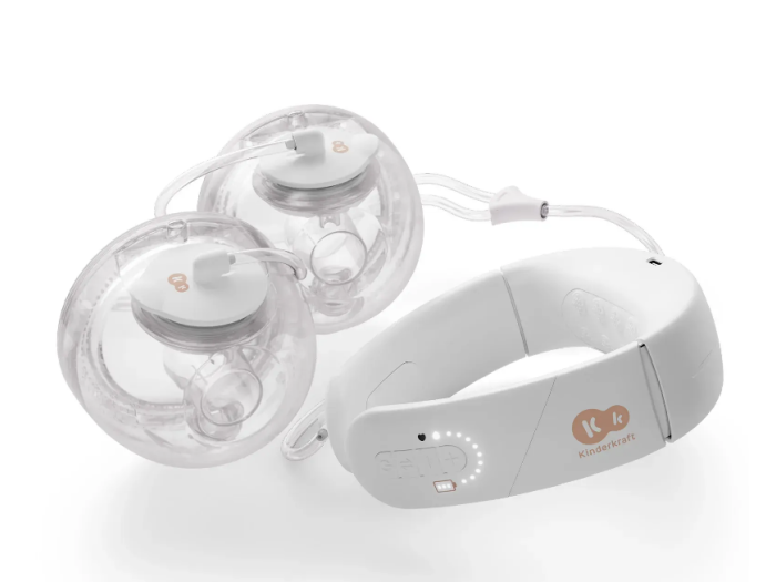 Подвійний електричний молоковідсмоктувач GentleNest, Kinderkraft, 00-00305412 (KEGENE00GLD0000) - зображення 7