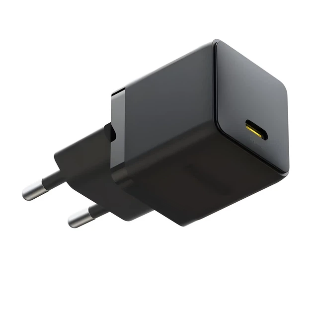 Мережевий зарядний пристрій Baseus Palm PD/FC 20W USB-C with USB-C to USB-C Cable 1 m Black (P10111602113-01) - Фото 3 Мережевий зарядний пристрій Baseus Palm PD/FC 20W USB-C with USB-C to USB-C Cable 1 m Black (P10111602113-01) - зображення 3