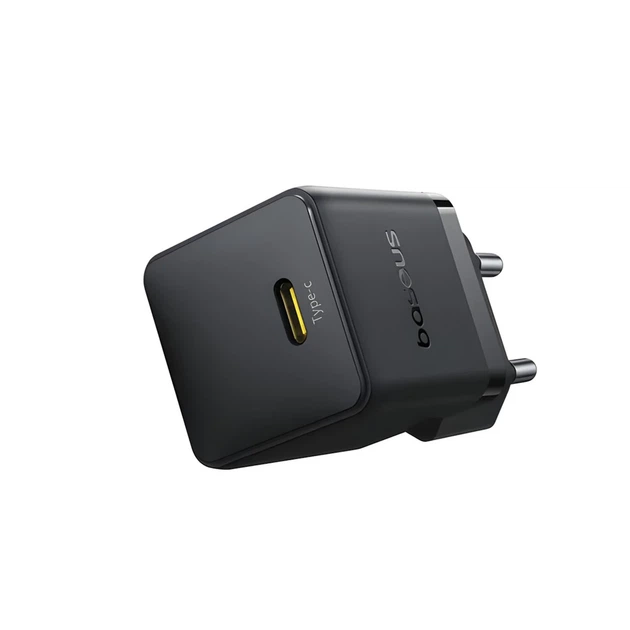 Мережевий зарядний пристрій Baseus Palm PD/FC/QC 30W USB-C Black (P10111605113-00) - зображення 2