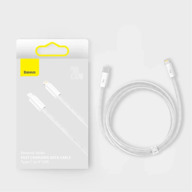 Кабель Baseus Dynamic Series USB-C to Lightning 1m Blue (CALD000003) - Фото 15 Кабель Baseus Dynamic Series USB-C to Lightning 1m Blue (CALD000003) - зображення 15