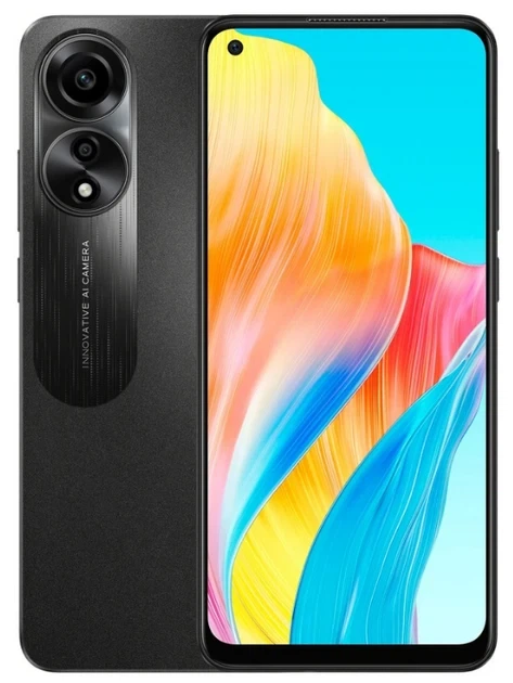 Смартфон OPPO A78 8/256GB Black - Фото 1 Смартфон OPPO A78 8/256GB Black - изображение 1