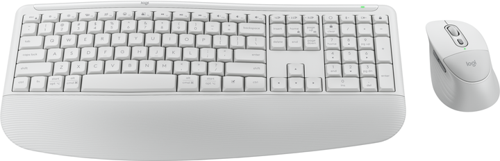 Комплект беспроводной Logitech Signature Comfort Plus Combo MK880 Off-White (920-014033) - Фото 1 Комплект беспроводной Logitech Signature Comfort Plus Combo MK880 Off-White (920-014033) - изображение 1