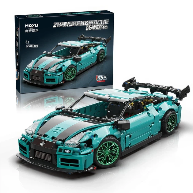 Конструктор машина Спорткар Nissan GTR MoYu Technic 993 детали - изображение 8