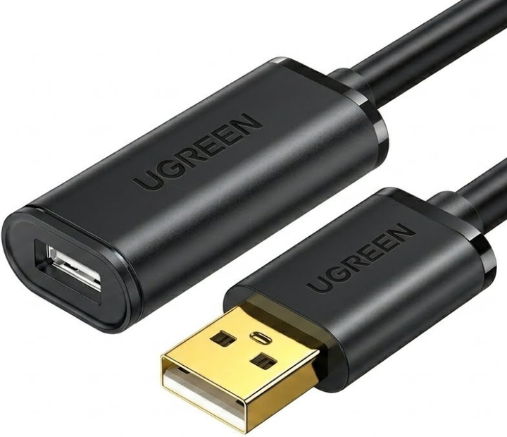Подовжувач Ugreen US121 USB Type A - USB Type A USB 2.0 з підсиленням сигналу 15 м - Фото 1 Подовжувач Ugreen US121 USB Type A - USB Type A USB 2.0 з підсиленням сигналу 15 м - зображення 1