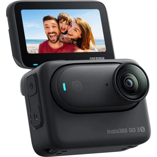 Insta360 GO 3S 4K Standard Bundle 128GB Black (CINSAATA_GO3S13) - Фото 1 Insta360 GO 3S 4K Standard Bundle 128GB Black (CINSAATA_GO3S13) - изображение 1