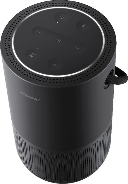 Портативна акустика Bose Portable Smart Speaker Triple Black (829393-2100, 829393-1100) - Фото 2 Портативна акустика Bose Portable Smart Speaker Triple Black (829393-2100, 829393-1100) - зображення 2