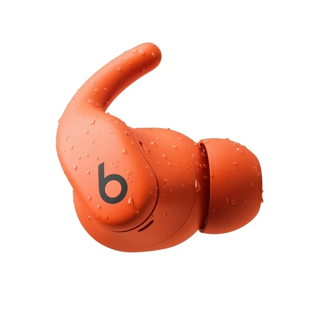 Навушники Beats Powerbeats Fit Wireless Fitness Earbuds with Secure Fit Spark Orange (ME2M4) - Фото 2 Навушники Beats Powerbeats Fit Wireless Fitness Earbuds with Secure Fit Spark Orange (ME2M4) - изображение 2