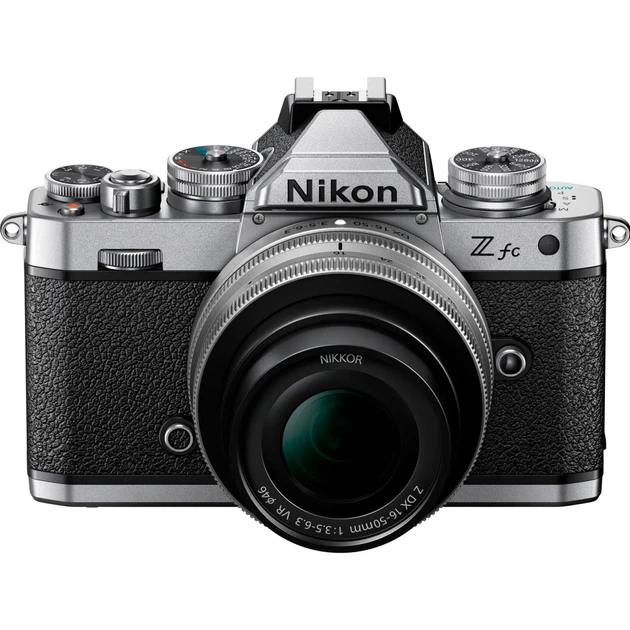 Бездзеркальний фотоапарат Nikon Z fc Kit 16-50mm f/3.5-6.3 VR Silver (VOA090K002) UA [104429 - изображение 5