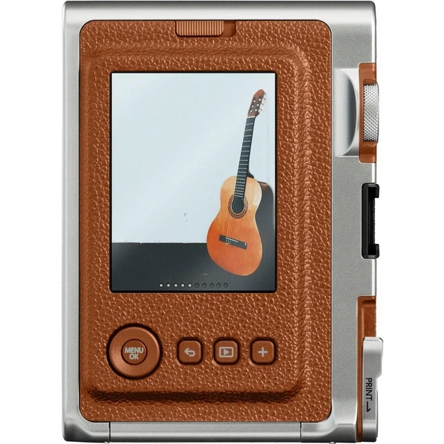 фотокамера моментального друку Fujifilm Instax mini EVO Brown (16812534) - Фото 2 фотокамера моментального друку Fujifilm Instax mini EVO Brown (16812534) - изображение 2