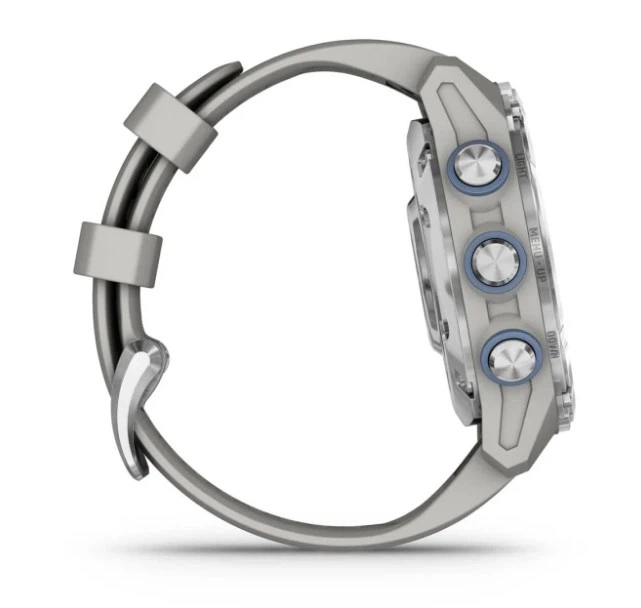 Смарт-годинник GARMIN Descent Mk3 43 mm Stainless Steel with Fog Gray Silicone Band (010-02753-03/04) - Фото 6 Смарт-годинник GARMIN Descent Mk3 43 mm Stainless Steel with Fog Gray Silicone Band (010-02753-03/04) - изображение 6
