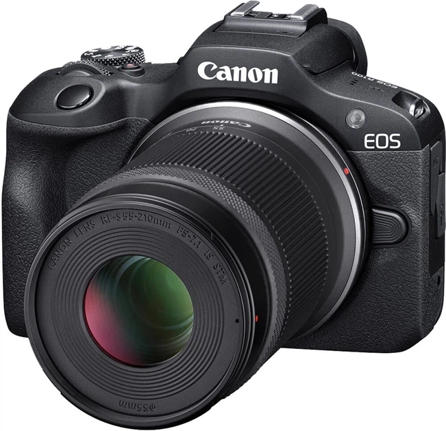 Фотоапарат Canon EOS R100 RF 18-45mm + RF55-210mm Black (6052C036) - изображение 3