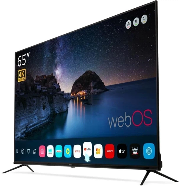 Телевізор Vinga 65" S65UHD25BWEB - изображение 4